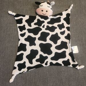 Cow Print Baby Lovey Blanket LITTLE SLEEPIES